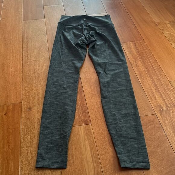 Lululemon Wunder under high rise tight luxtreme 28" Heather Black Leggings 4 - Picture 5 of 11